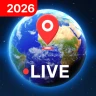 Live Earth Map -Verdenskart 3D icon