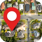GPS Satellite voir Terre Carte icon