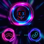 Color Phone Call Screen Theme icon