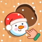 Jul vinter lekar för små barn icon