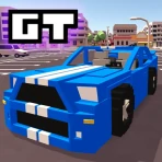 Blocky Car Racer - रेसिंग गेम icon