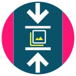 छवि को kb/mb में संपीड़ित करें icon
