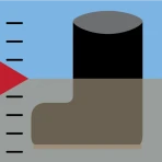 Altura del rio icon