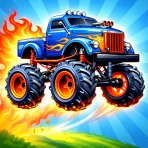 Monster Truck Kids Car Games icon