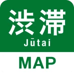 渋滞情報マップ(交通情報,規制,通行止,高速,料金検索) icon