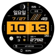 NW109한글: Digital watch face icon
