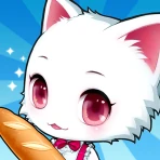 해피해피브레드: 귀여운 고양이 빵집&카페 게임 icon