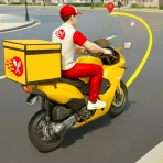 Street Food Delivery Sim Games icon