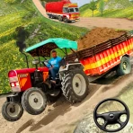 Cargo Tractor Trolley Game 25 icon