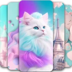 hintergründe für mädchen icon