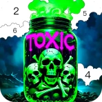 Curse Color: Color by Number icon