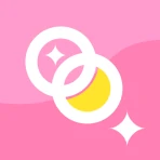 ペアリズムＷ　生理日予測アプリ：妊活（妊娠）、避妊、基礎体温 icon