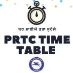 PRTC Bus Time Table icon