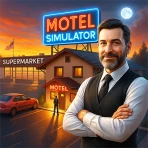 Supermarket & Motel Simulator icon