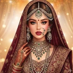 Indian Fashion Wedding Dressup icon