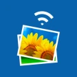 Photo Transfer: Send via WiFi icon