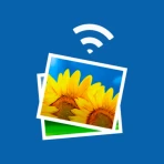 Photo Transfer: Send via WiFi icon