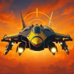 Red Hunt: 제트기와 전투기 슈터, 비행슈팅 icon