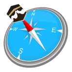القبلة ربط البحث عن اتجاه icon