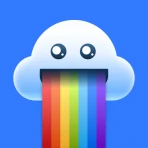 Rainbow Weather: AI værmelding icon