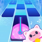 Cat Piano Tiles: Musik Spiele icon
