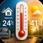 Room Temperature Thermometer icon