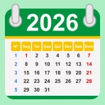 Calendário em português 2026 icon