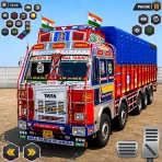 Indian Truck Cargo Truck Game icon
