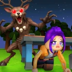 Night in Survive Dark Forest icon