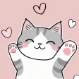 귀여운 고양이 전화 테마 icon