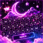 Neon Love Theme: Font Keyboard icon