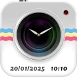 GPS วันที่และเวลา ประทับ กล้อง icon