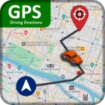Navigation GPS, cartes et icon