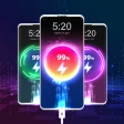 Batterie lade animation 4D icon