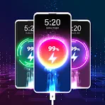 Battery Charging Animation 4D icon