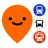 Moovit: Bussi- ja junainfo icon