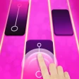 Pink Piano Tiles : Music Kpop icon