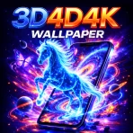 3D 4D 4K Live Wallpaper icon