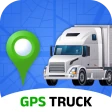 Truck Map Routes : Truck GPS icon