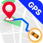 GPS Maps Navigation GPS Camera icon