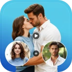 AI Kiss Video Maker: Hug Video icon