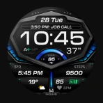 MD318 3D Digital Watch Face icon