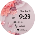 NXV01 Flower bloom watch face icon