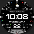 WFP 233 Digital watch face icon