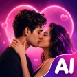 فيديو AI للقبلة والعناق icon