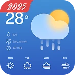 สภาพอากาศสด: พยากรณ์อากาศ icon