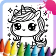 ยูนิคอร์นระบายสีมหัศจรรย์ icon