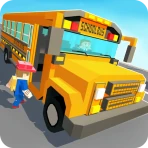 School Bus Farm Driving icon