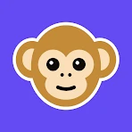 Monkey - random video chat icon
