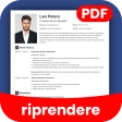 PDF lavoro CV creatore icon